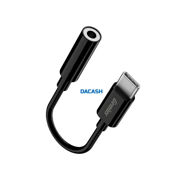 Z ADAPTADOR GENIUS ACC-C100 USB-C A 3.5MM BLACK (32590012400)
