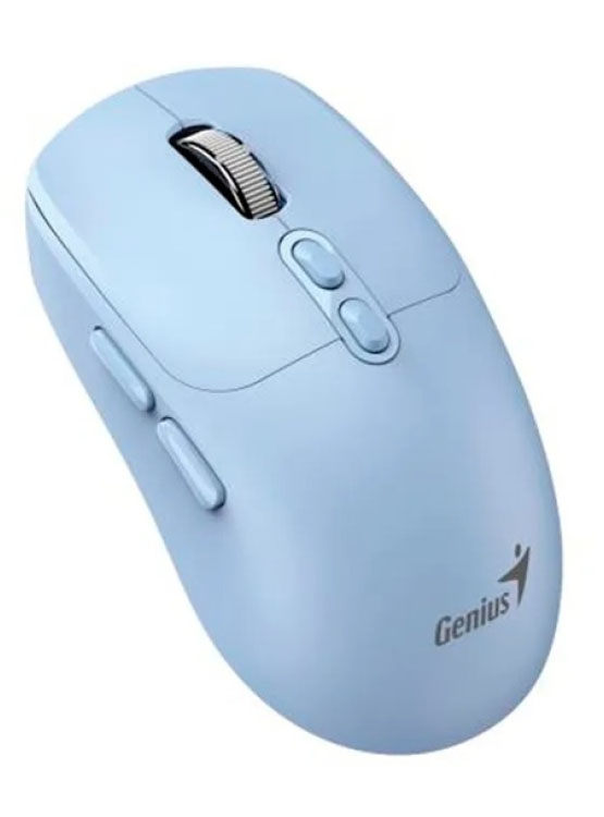 MOUSE GENIUS NX-8080S BT AI COPILOT DUAL WIRELESS/BT SILENT 7-BO AZUL