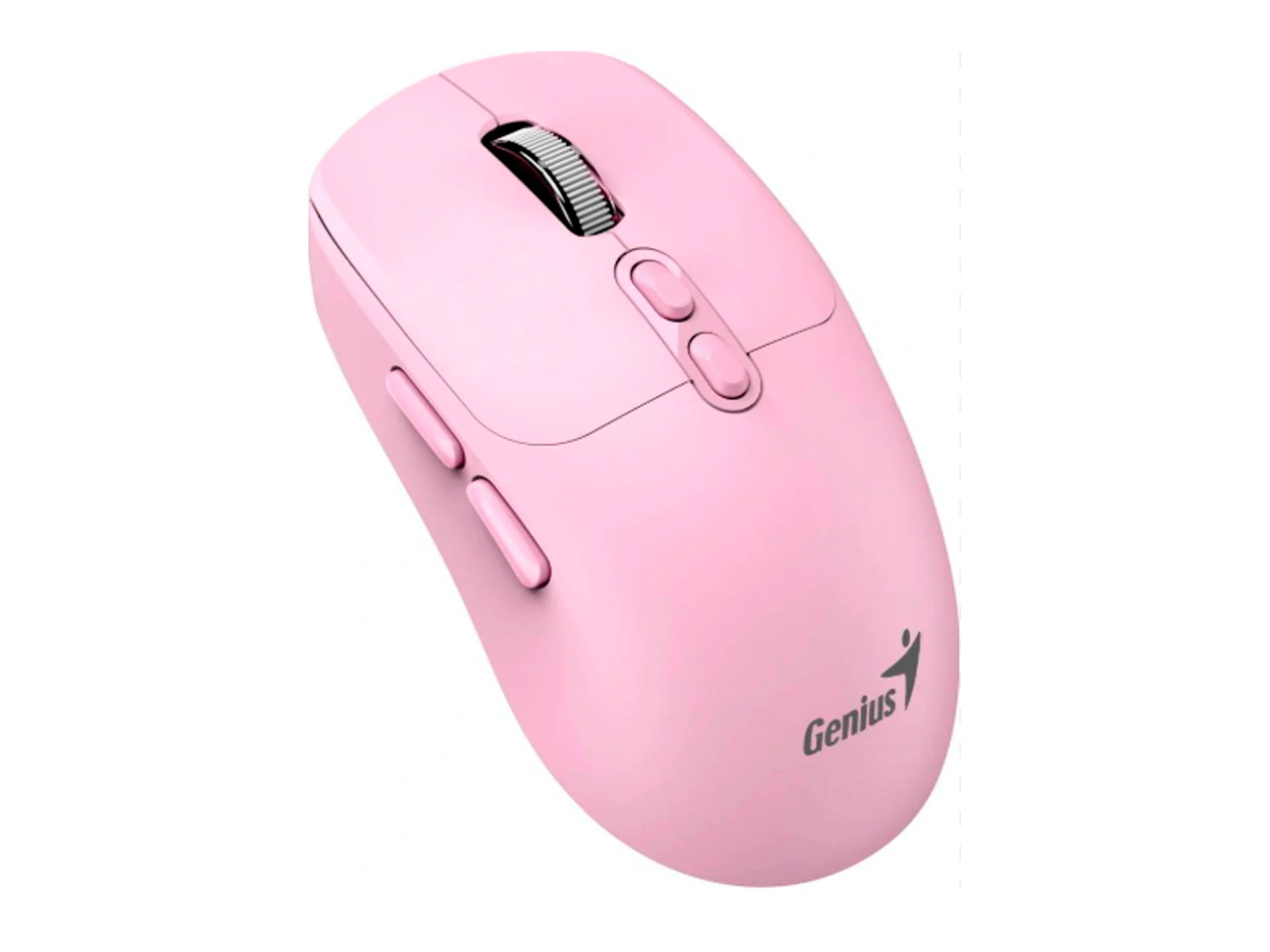 MOUSE GENIUS NX-8080S BT AI COPILOT DUAL WIRELESS/BT SILENT 7-BO ROSADO