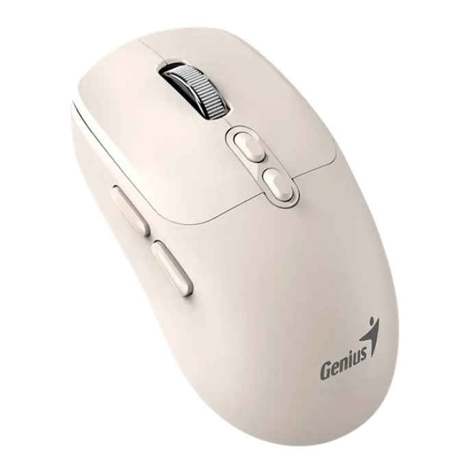 MOUSE GENIUS NX-8080S BT AI COPILOT DUAL WIRELESS/BT SILENT 7-BO MILK TEA