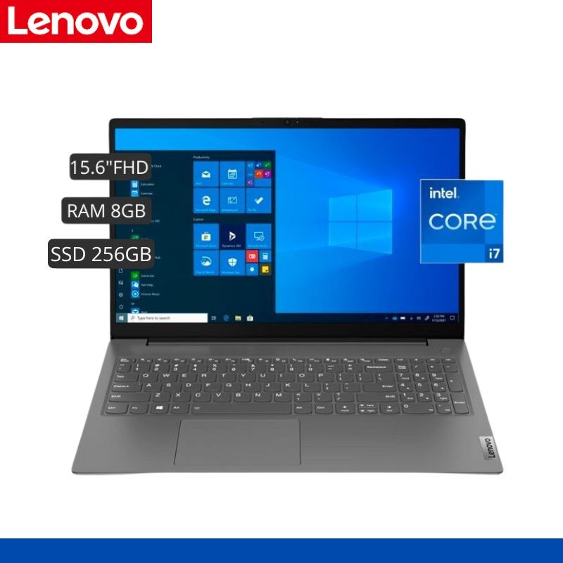 LAPTOP LENOVO V15 G2-ITL 15" FHD, I5- 1135G7 2.4GHZ, RAM 8GB DDR4, SSD 256GB NVME, 82KB00G5LM