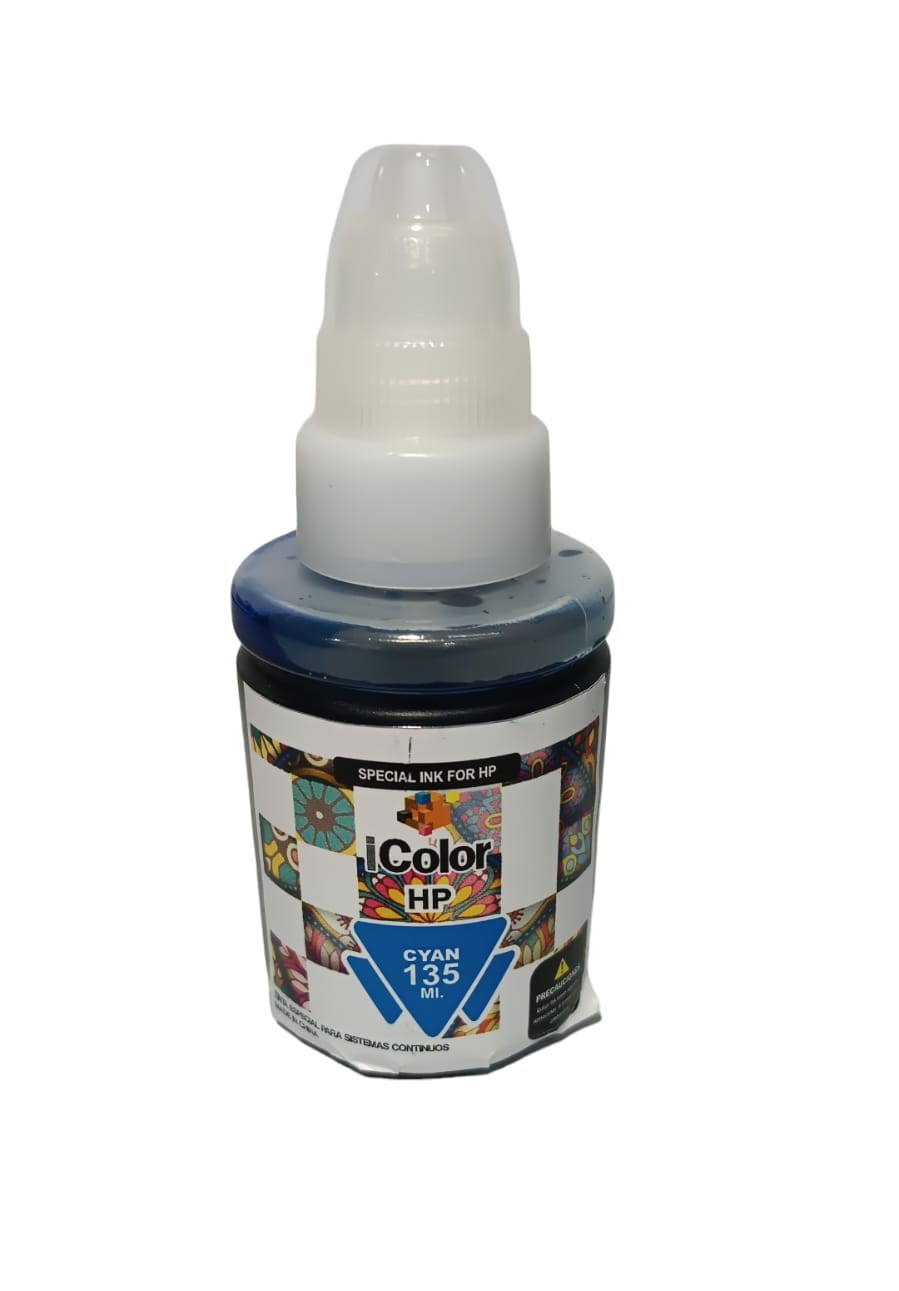 Tinta Compatible CANON Azul, 135 ml