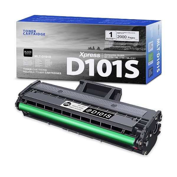 TONER MLT D101S COMPATIBLE PARA SAMSUNG ML2161/2162G/2166W/SCX3401/FH/3406HW/3405/W/FW/F/ SF761/P