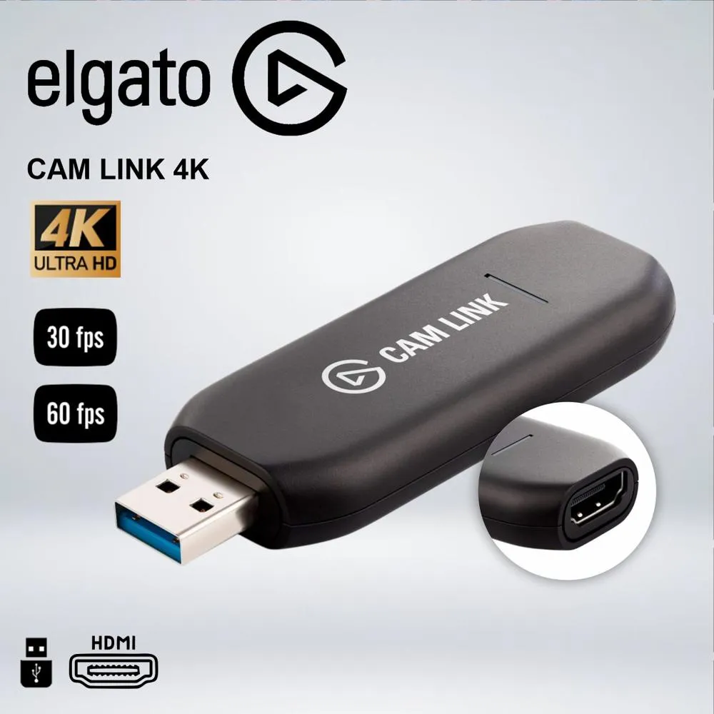 CAPTURADOR CAM LINK 4K ELGATO USB a HDMI