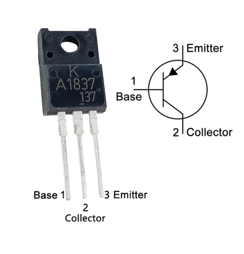 Transistor A1837 para tarjeta lógica Epson