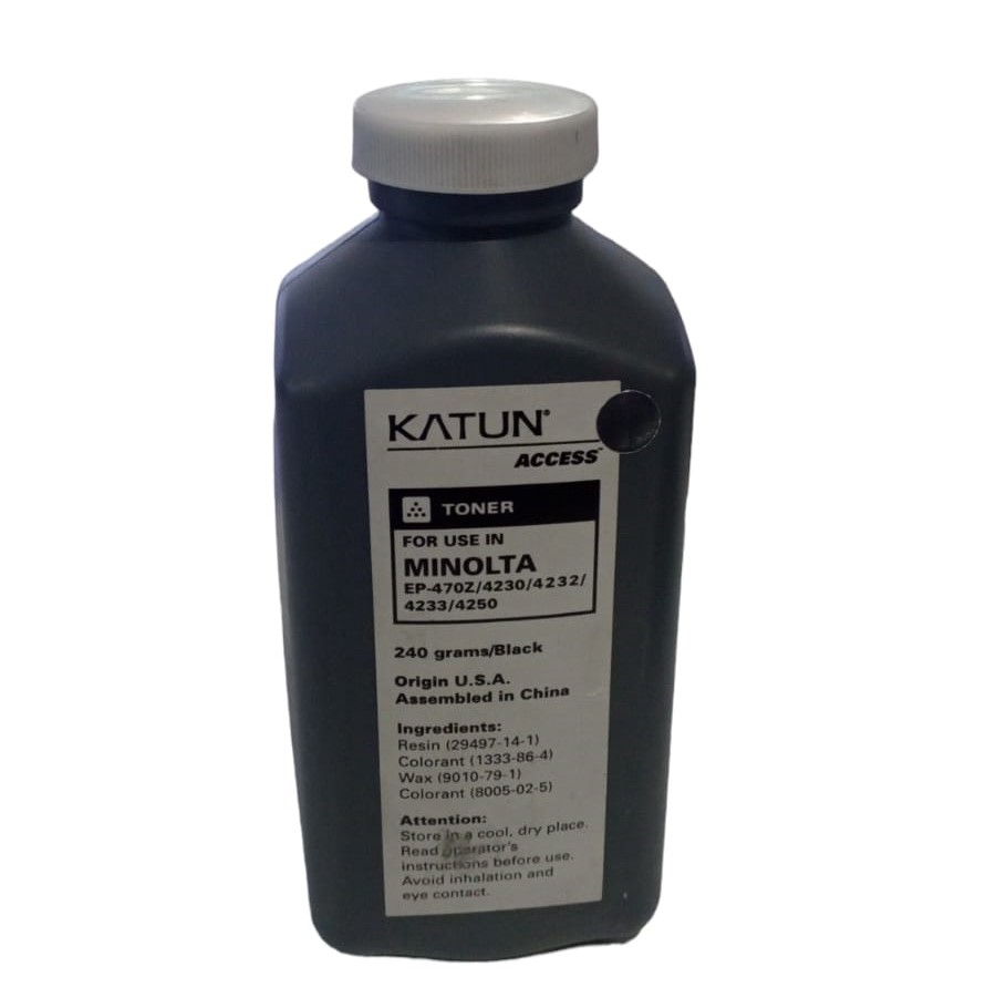 TONER KATUN PARA USO EN MINOLTA EP ANALOGAS EP470Z/4000/4050/3050/5000/6000/6001/8015