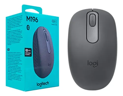 MOUSE LOGITECH M196 BLUETOOTH NEGRO (910-007456)