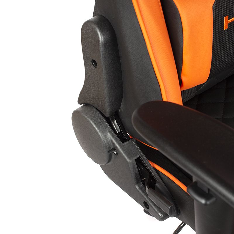 SILLA GAMER HALION HA-S41 NEGRO/NARANJA