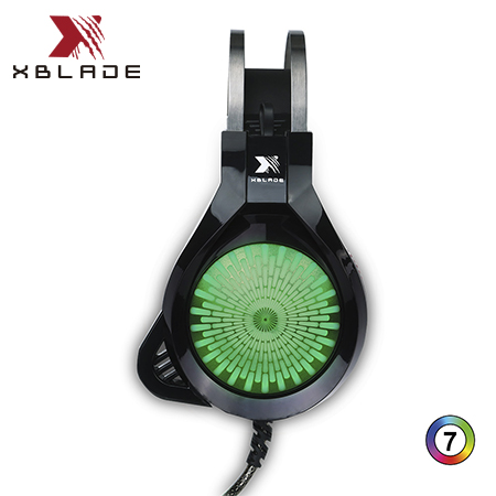 AUDIFONO CON MICROFONO GAMER XBLADE SLAYER 7 LIGHT BLACK (GXB-HG8935)