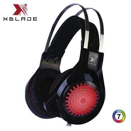AUDIFONO CON MICROFONO GAMER XBLADE SLAYER 7 LIGHT BLACK (GXB-HG8935)