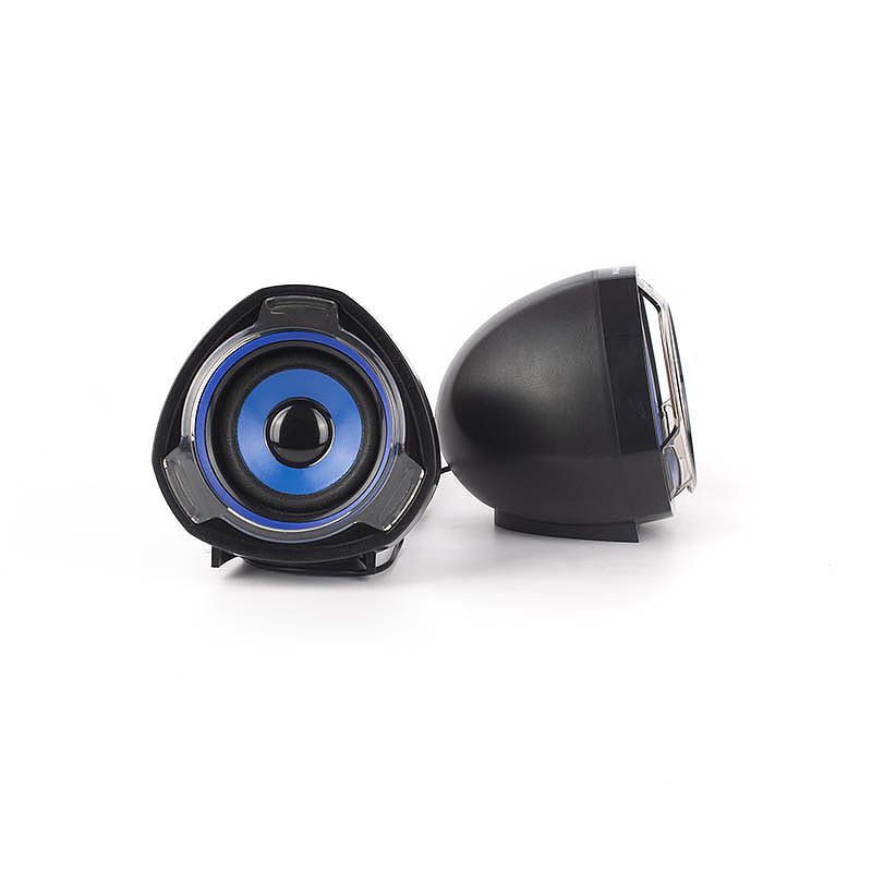 PARLANTE HALION GAMER 2.0 HA-S228 2X5W, USB, AZUL