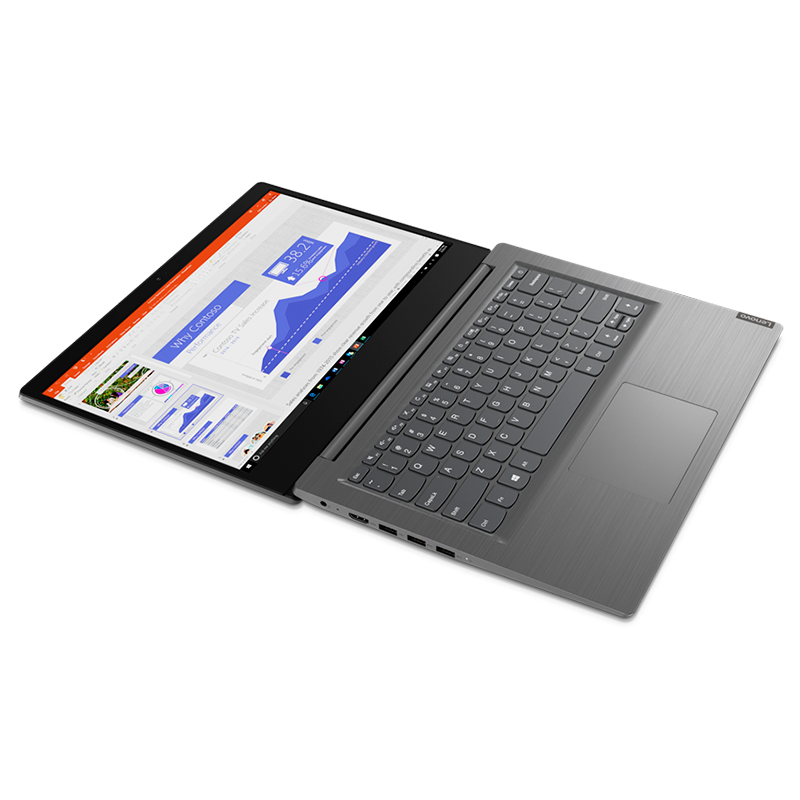LAPTOP LENOVO V14 IIL, 14" HD TN, INTEL CORE i3-1005G1 1.20GHz, 4GB DDR4, 1TB SATA