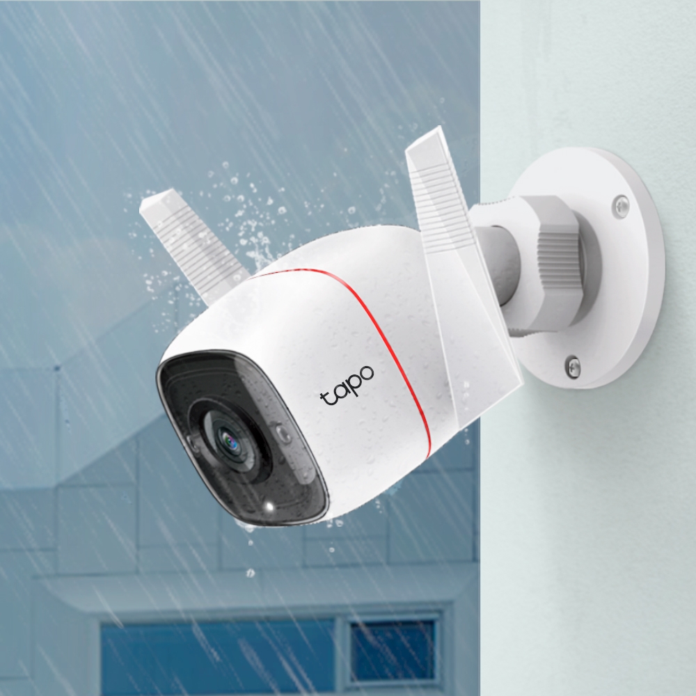 CAMARA IP WIFI TP-LINK TAPO C310, 1080P, DIA/NOCHE, EXTERIORES