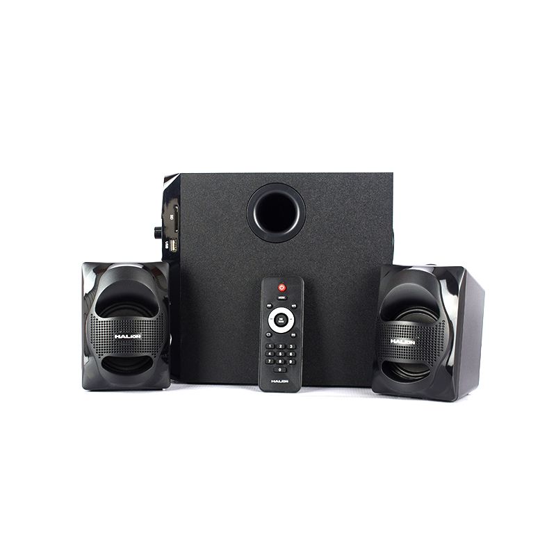 PARLANTE 2.1 HALION YORK HA-K39 80W, LED, RADIO FM / BLUETOOTH / KARAOKE / USB /SD