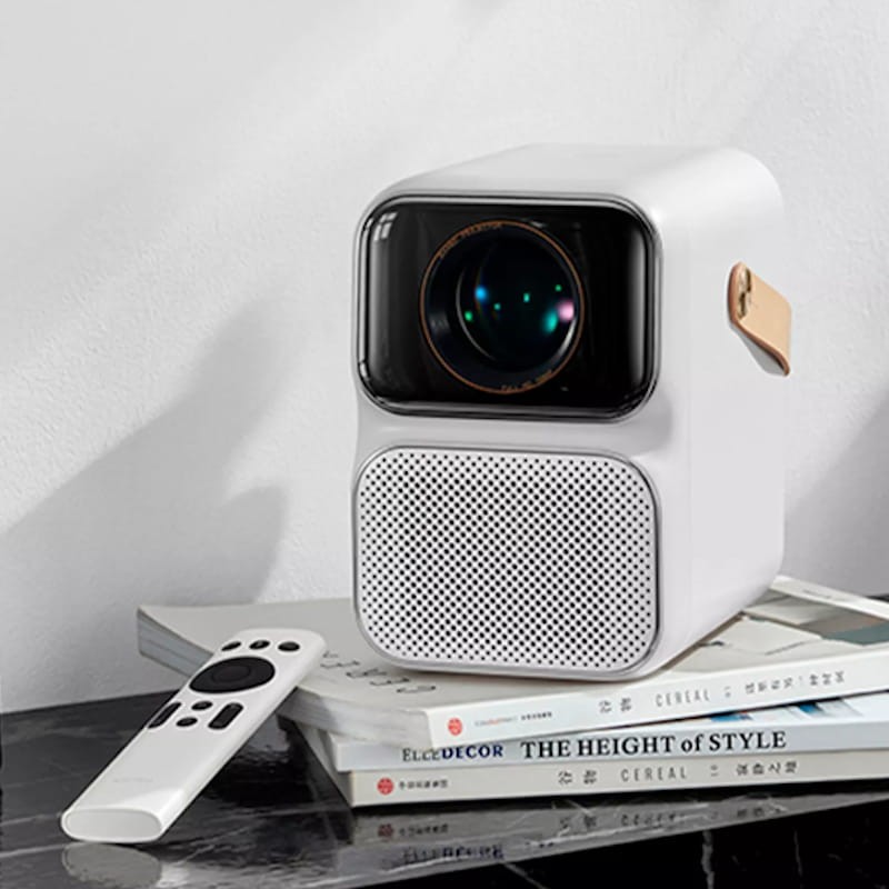 PROYECTOR INTELIGENTE XIAOMI WANBO T6 MAX, FULL HD 1080P, 550 LUMENS ANSI, ANDROID TV 9, WIFI, BLUETOOTH