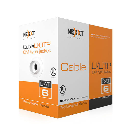 Cable de red Nexxt Cat6 x metro