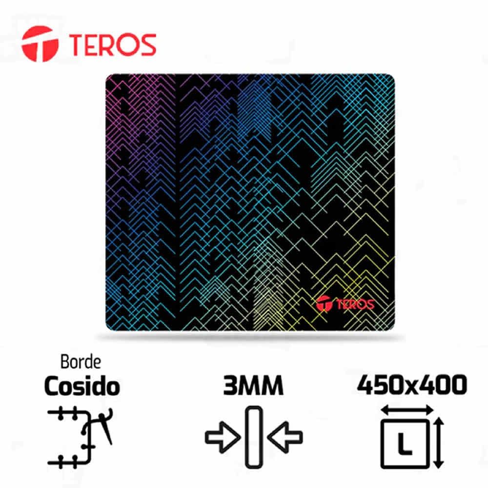 MOUSE PAD STD TE3011 BK, 450*400*3 mm