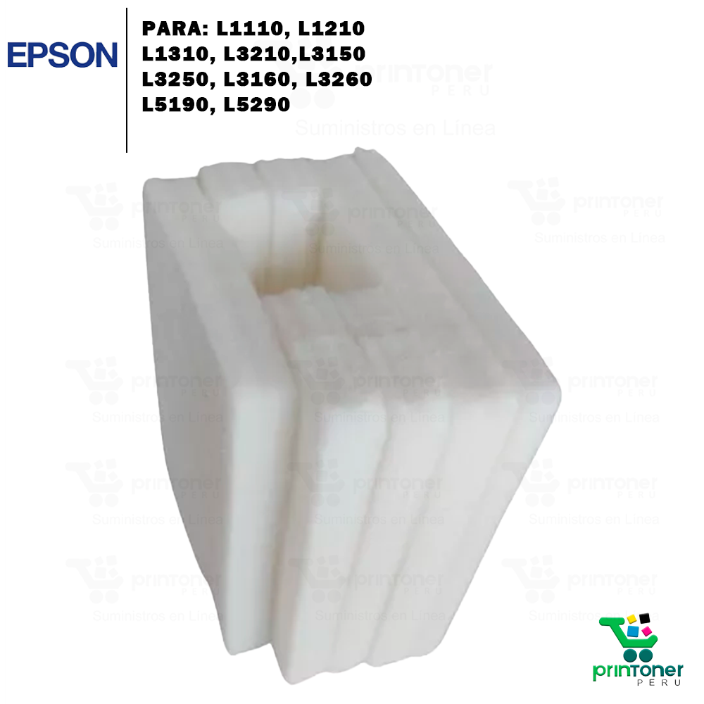 ALMOHADILLA EPSON L1110, L3100, L3101, L3110, L3150, L3151, L3160, L5190, L3115, L3116