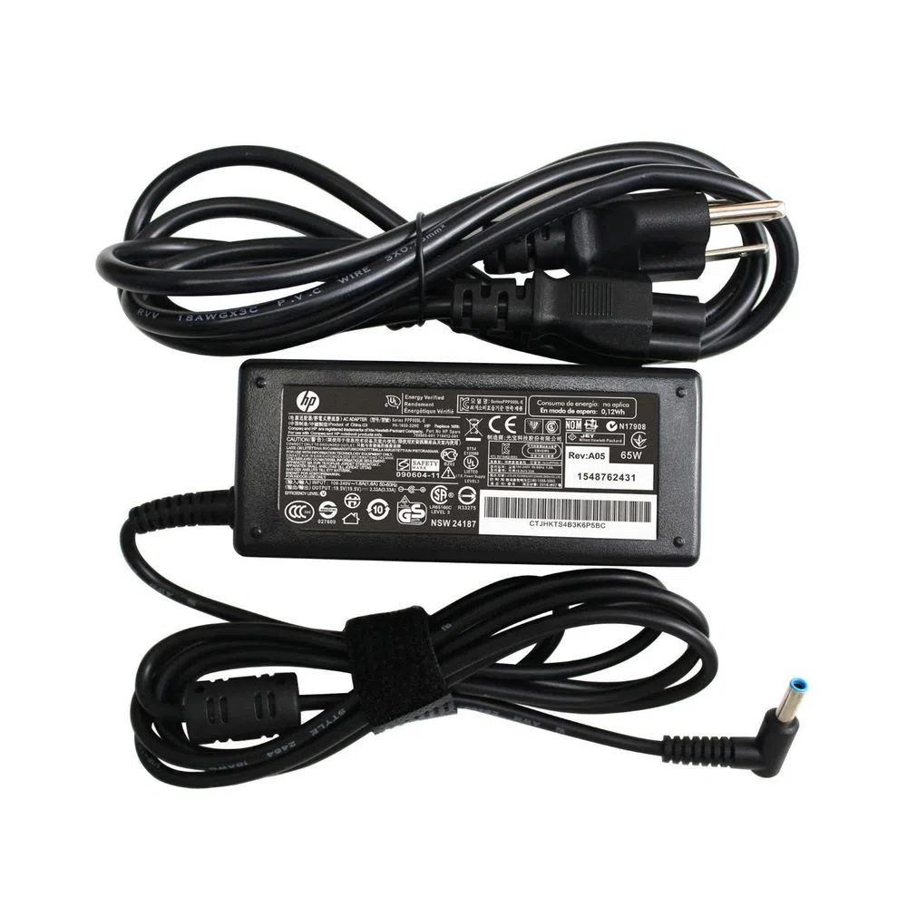 CARGADOR LAPTOP HP 19.5V 3.33A PUNTA CELESTE