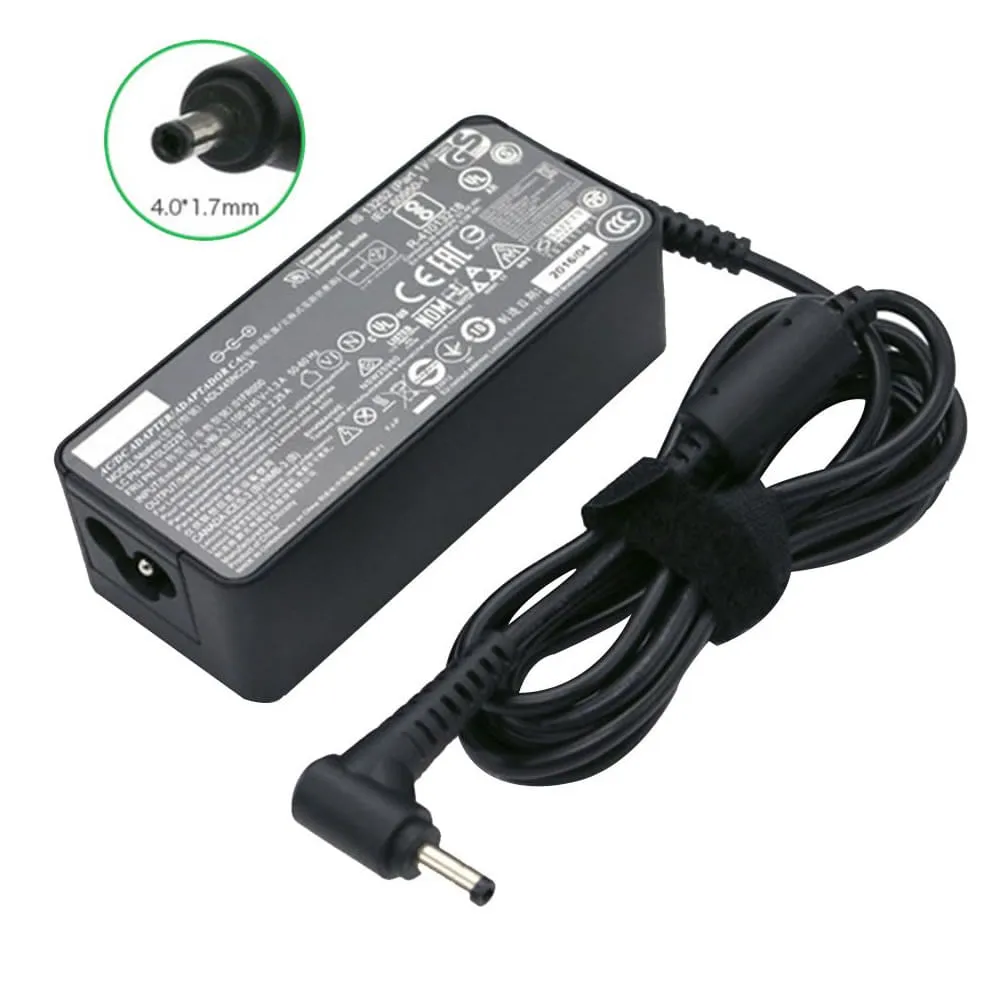 CARGADOR LAPTOP LENOVO 20V 3.25 A PUNTA STANDARD
