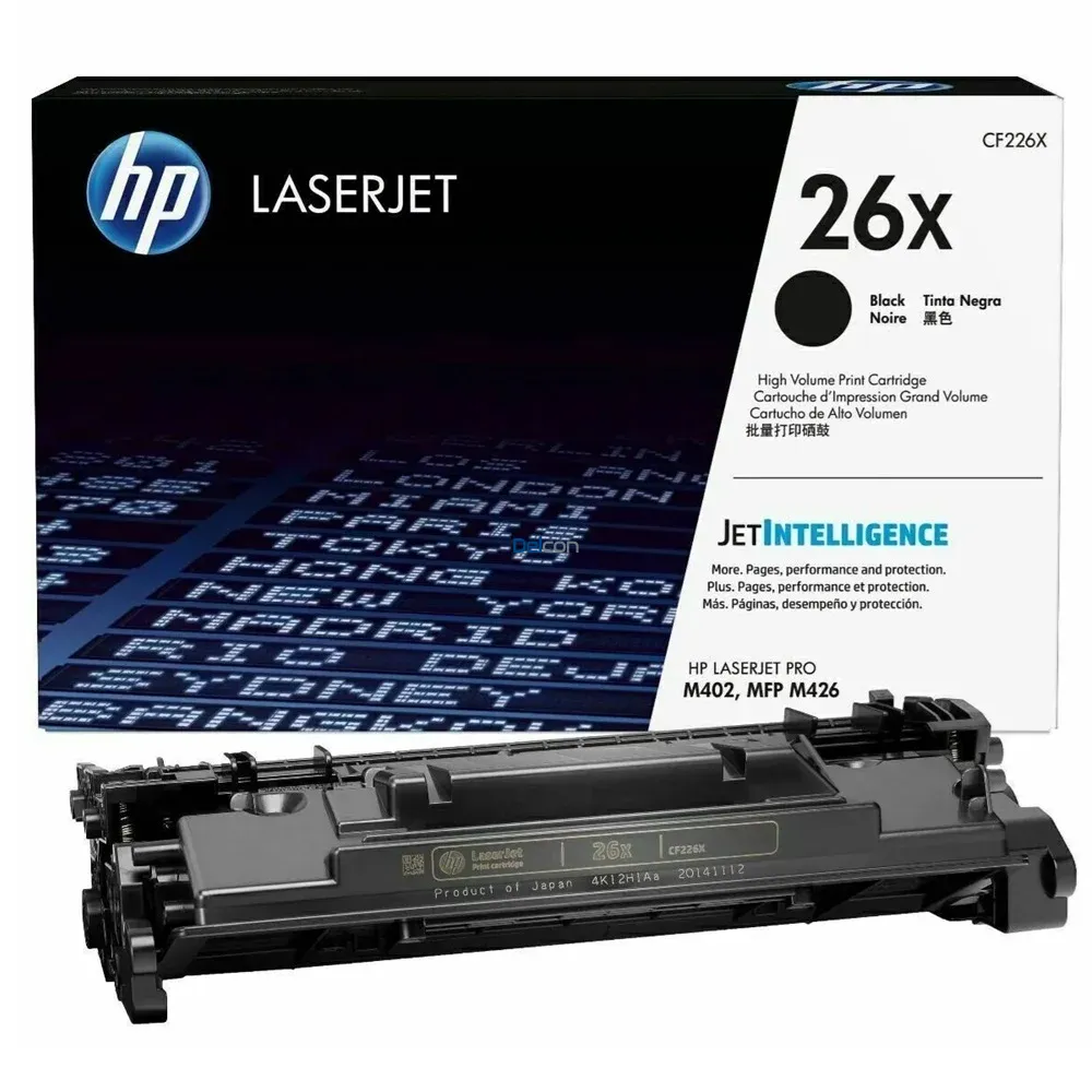 TONER HP 26X NEGRO LASERJET M402/M426 9000 PAG.