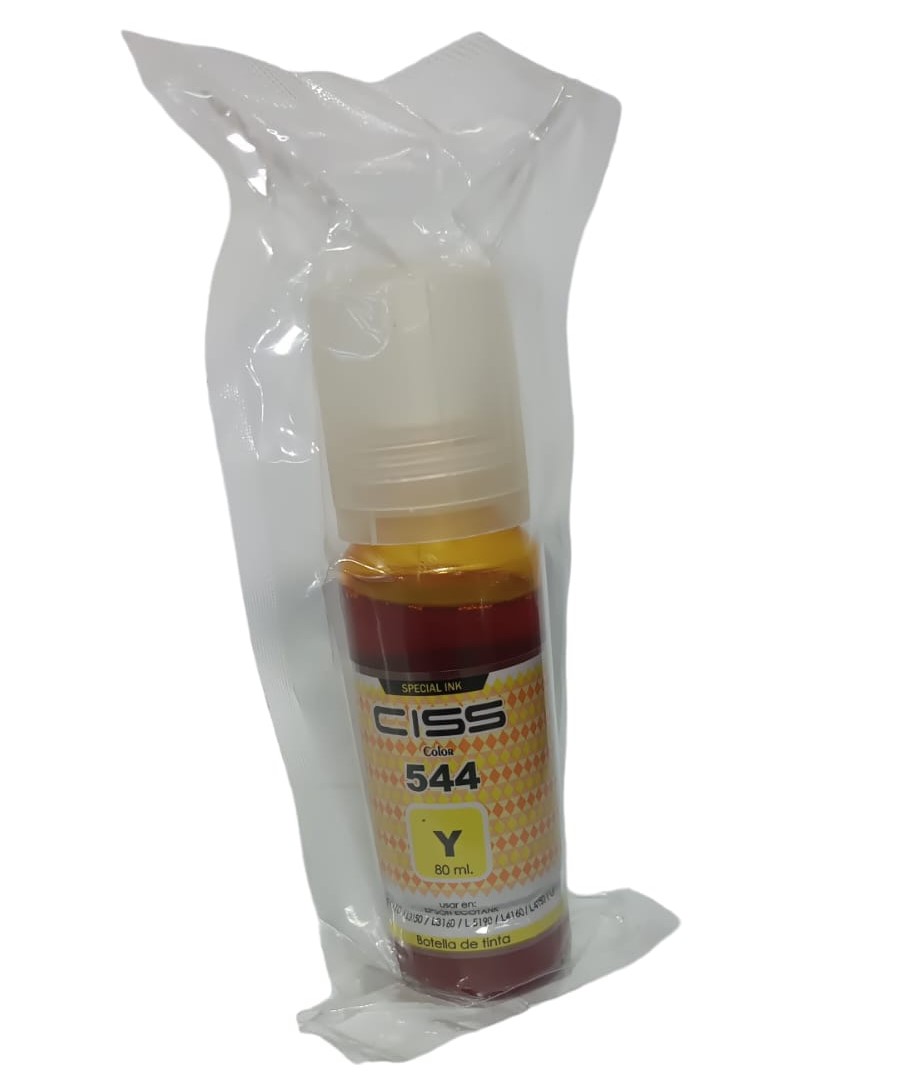 Tinta Compatible EPSON 544 Amarillo, 100 ml