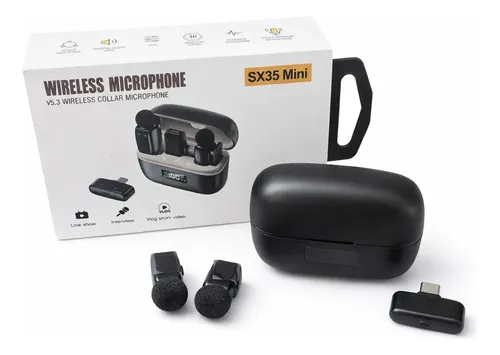 MICROFONO INALA􀀀MBRICO SOLAPERO DOBLE TYPE-C EJ-B1607 SX35