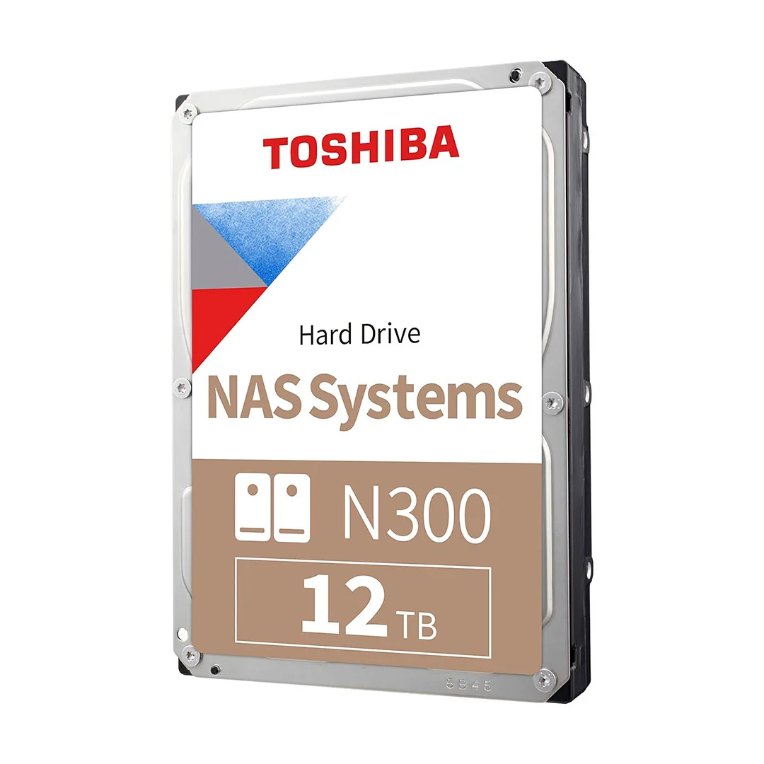 Disco duro Toshiba N300 NAS, 12TB, SATA 6.0Gb/s, 7200rpm, 512MB Cache, 3.5"