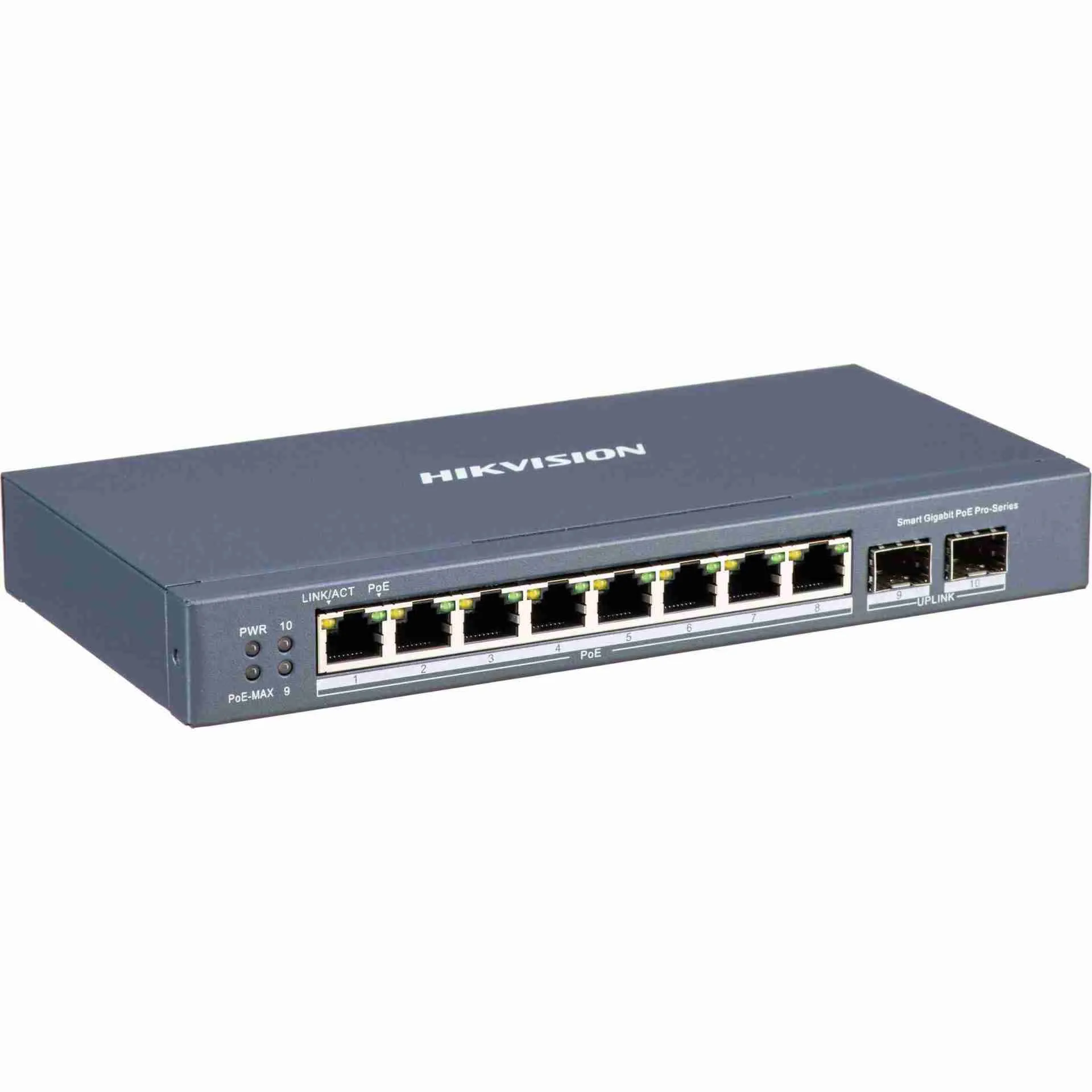 SWITCH ADMINIS 8 POE MIX 100M + 2 UP RJ45 GIGABITE