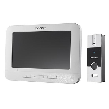 KIT VIDEOPORTERO MANOS LIBRES CON PANTALLA LCD HIKVISION HK-DSKIS202