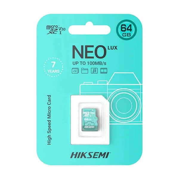 MEMORIA MICRO SD 64GB NEO LUX