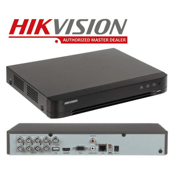 DVR HIKVISION HK-IDS7208HQHI-M1/S 8 CANALES, ACUSENSE, 1080P, HDMI, 1HDD