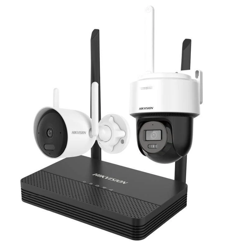 EASYLINK KIT WIFI 6 CON NVS + CAMARA PT DOMO 4MP EXT + CAMARA BULLET 4MP