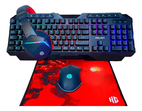 COMBO GAMER 4 EN 1 HALION MERCURY HA-404C