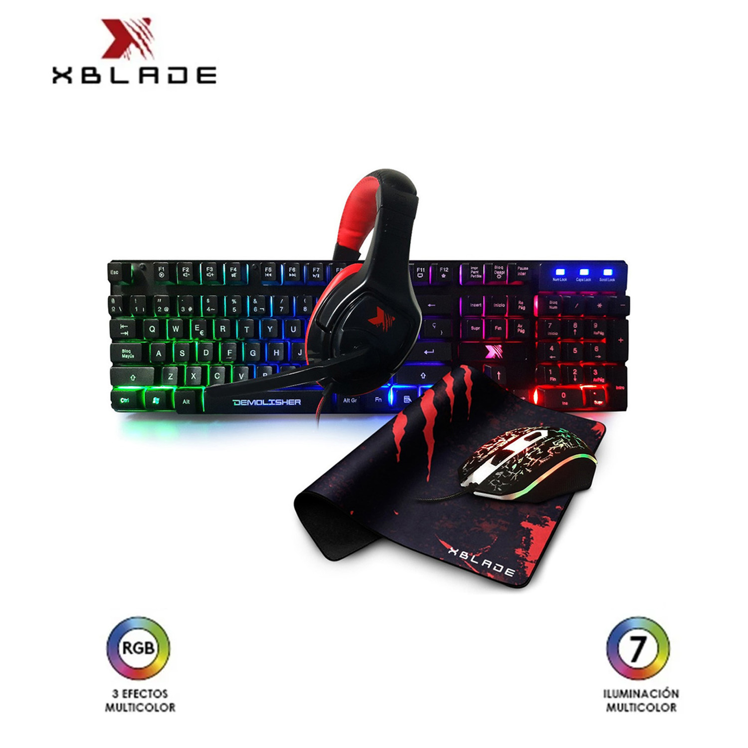 KIT GAMING XBLADE 4 EN 1 DEMOLISHER GXB-KMHP370