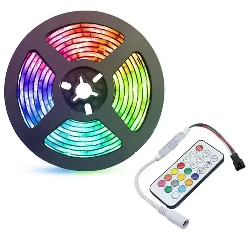 TIRA DE LED MULTICOLOR 10 SEPARADORES (30 LED C/UNO)