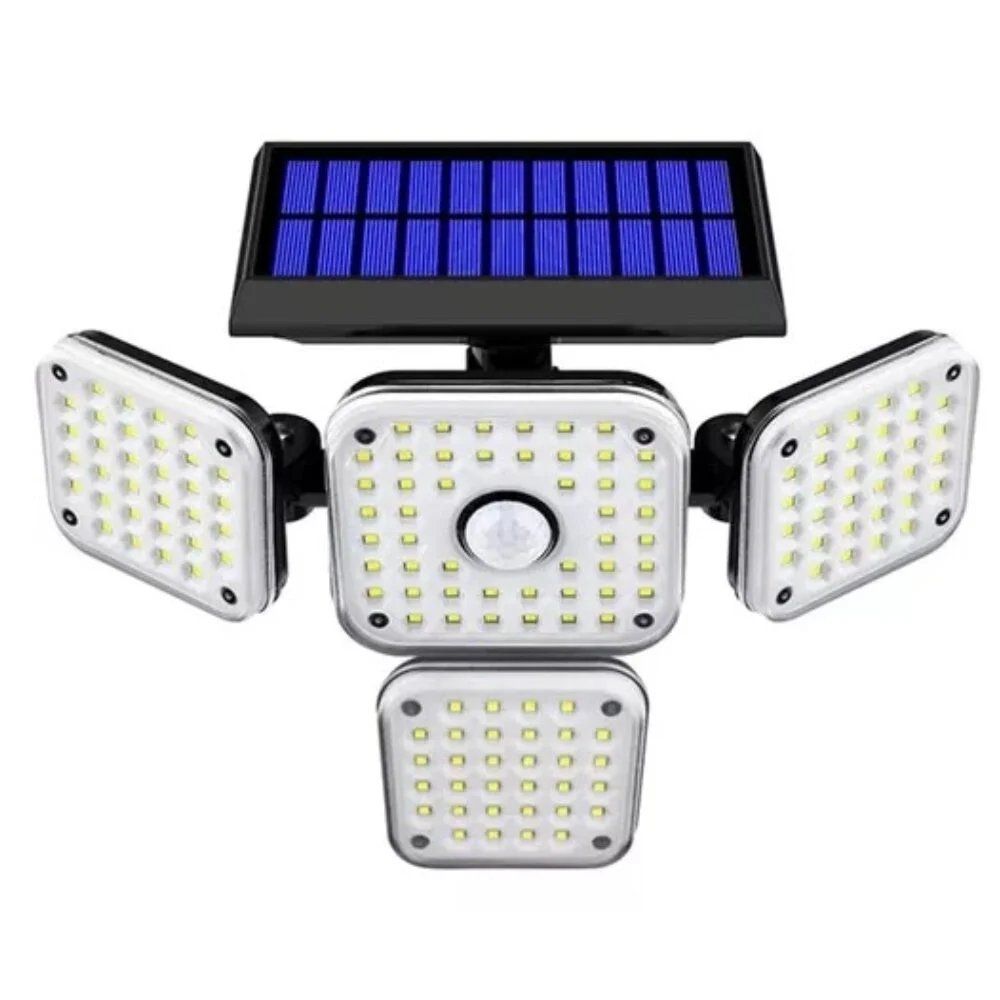 APLIQUE DE 4 CABEZAS CON SOLAR LF-1765A