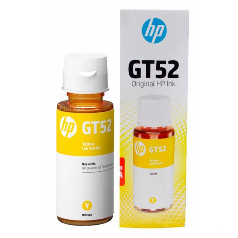 Tinta HP GT52 Amarillo, 70ml