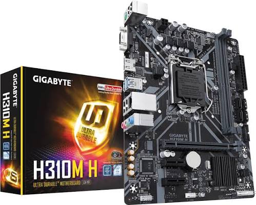 Placa Madre Modelo: H310 - Soporta 6th/7th 8th /9th Generacion, Coffee Lake LGA1151 Core i7 / Core i5 / Core i3 Procesadores ,Canal Doble DDR4 2133/2400/260