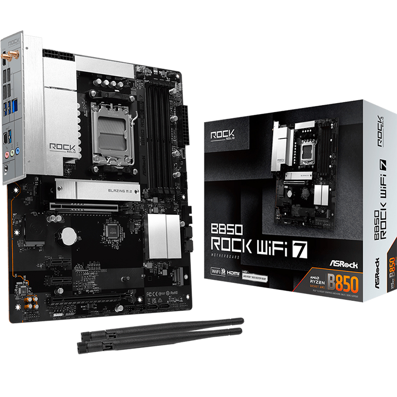 Motherboard ASROCK B850M-X R2.0, Chipset AMD B850, Socket AMD AM5, mATX