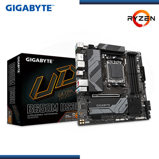 Motherboard Gigabyte B650M H, AM5, DDR5, HDMI, DP, HD Audio