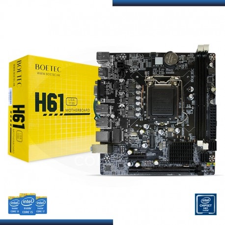 MOTHERBOARD H61 SOCKET 1155 PARA CORE I3 I5 I7