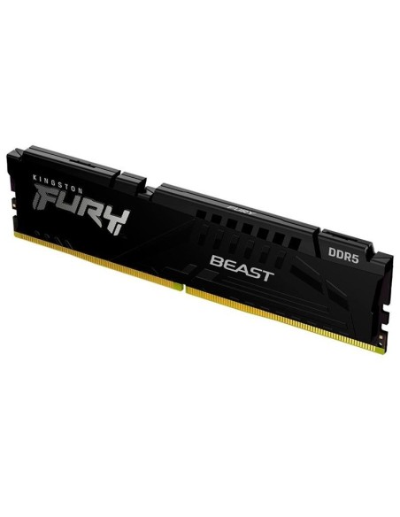 Memoria Kingston Fury Beast 8GB, DDR5-5200MHz, PC5-41600, CL40, 1.25V, 288-Pines, XMP 3.0, KF552C40BB-8