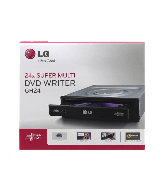 SUPERMULTI LG GH24NSD1, 24X, INTERNO, SATA
