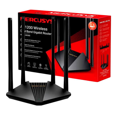 ROUTER MERCUSYS MR30G WIRELESS DUAL BAND AC1200 GIGABIT