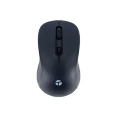 Mouse óptico TEROS TE-1229S, USB, 4 botones, negro