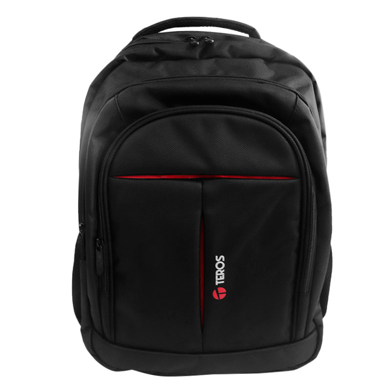 MOCHILA TEROS TE-IDS18560, POLIÉSTER, NOTEBOOK HASTA 15.6", NEGRO