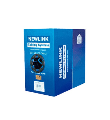 CABLE DE RED NEWLINK CAT5E 24/AWG 305M GRIS