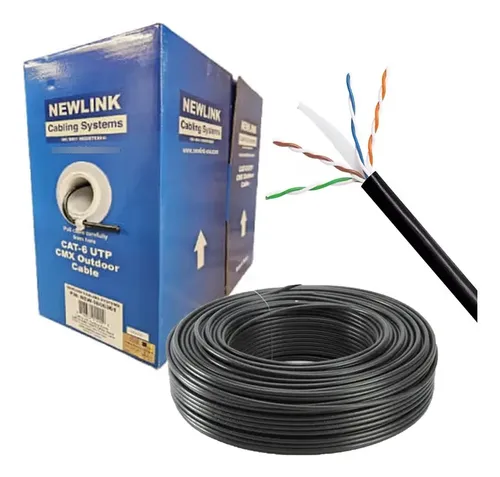 CABLE DE RED NEWLINK CAT6, EXTERIOR X METRO