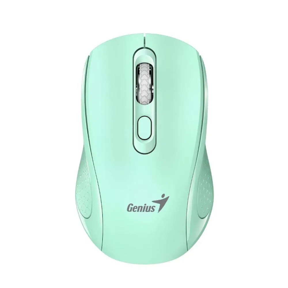 MOUSE GENIUS NX-8025S AI COPILOT WIRELESS 4-BOT SILENT ERGONOMIC, AGUAMARINA
